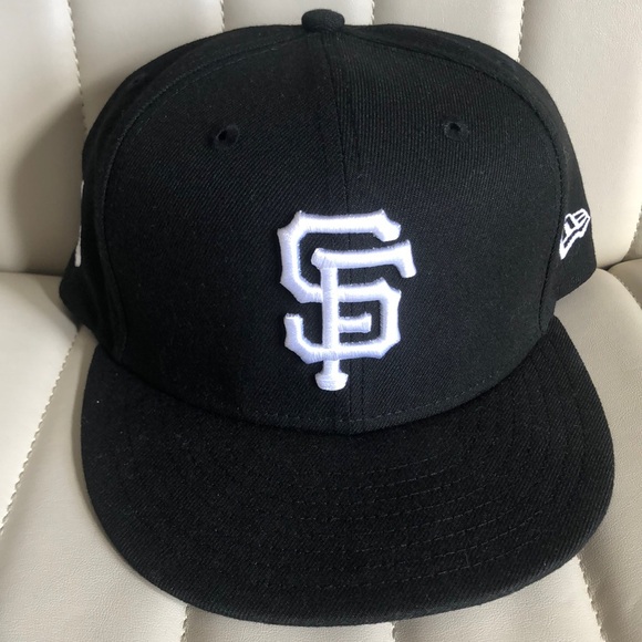 San Francisco giants custom flame new era fitted hat 7 3/4 - Picture 1 of 5